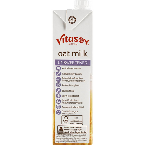 Vitasoy Oat Milk 1l