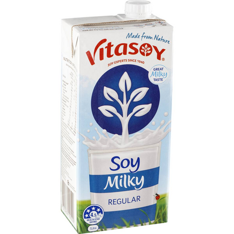 Vitasoy Soy Milky Regular 1l