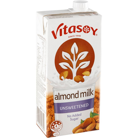 Vitasoy Almond Milk Unsweetened 1l