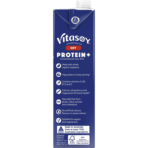 Vitasoy Soy & Protein Unsweetened Milk 1l