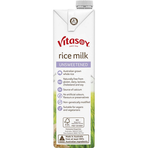 Vitasoy Rice Milk 1l