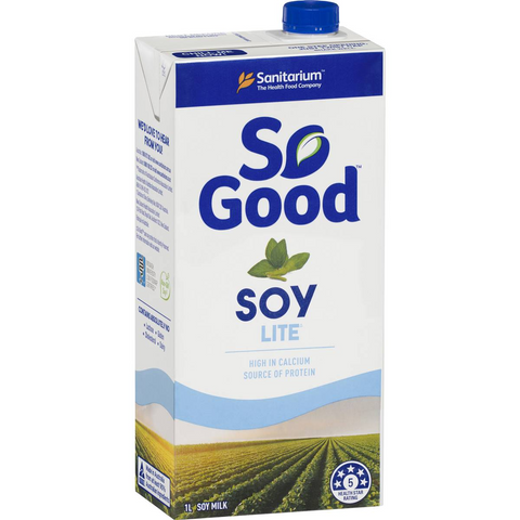 Sanitarium So Good Long Life Lite Soy Milk 1l