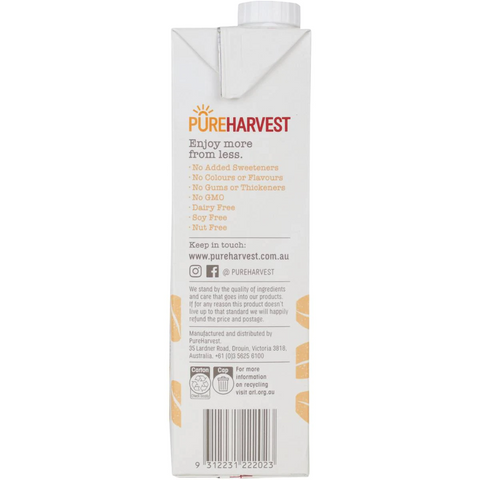 Pureharvest Organic Oat Milk 1l