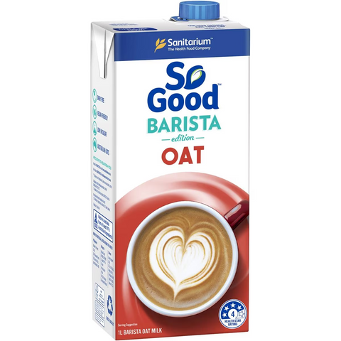 Sanitarium So Good Barista Edition Oat Milk 1l