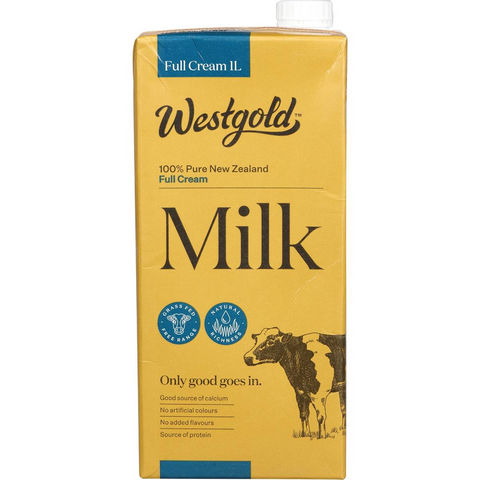 Westgold Full Cream Uht Milk 1l