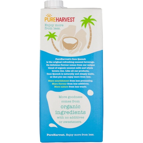 Pureharvest Coco Quench Coconut Milk 1l