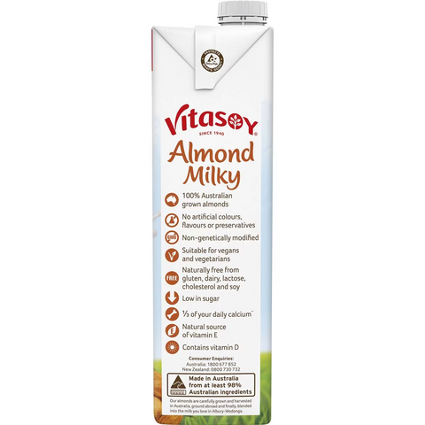 Vitasoy Almond Milky 1l