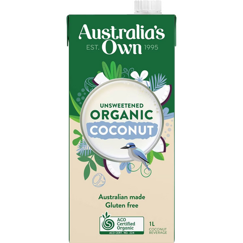 Australia's Own Unsweetened Organic Coconut Milk 1l