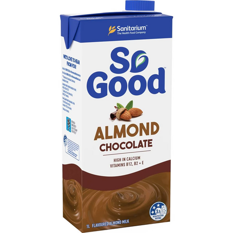 So Good Chocolate Almond Milk 1l