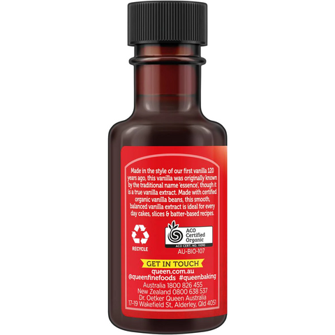 Queen Organic Vanilla Extract 50ml