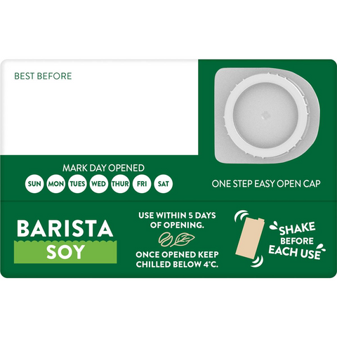 Australia's Own Barista Soy Milk 1l