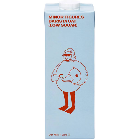 Minor Figures Barista Oat Low Sugar Milk 1l