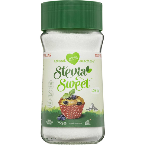 Stevia Sweet Granulated Jar 75g