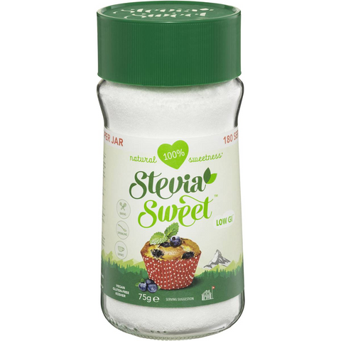 Stevia Sweet Granulated Jar 75g