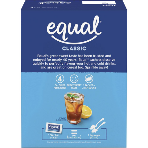 Equal Sweetener Sachets 100 Pack