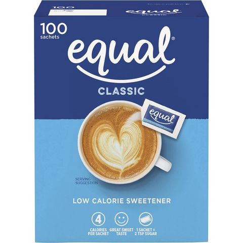 Equal Sweetener Sachets 100 Pack