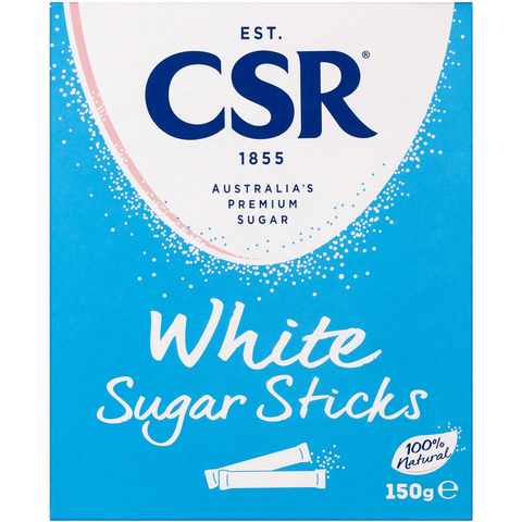 Csr White Sugar Sticks 50 Pack