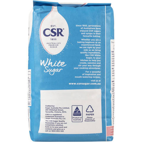 Csr White Sugar 2kg