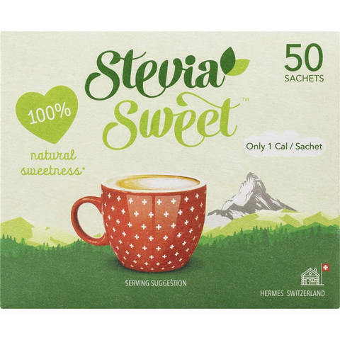 Stevia Sweet Granulated Sachets 50 Pack