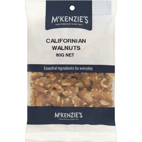 Mckenzie's Californian Walnuts 80g