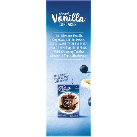 White Wings Cupcake Mix Vanilla 410g