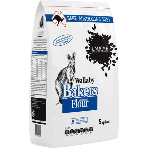 Wallaby Bakers Flour 5kg