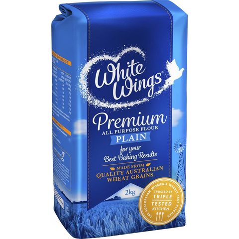 White Wings Plain Flour 2kg