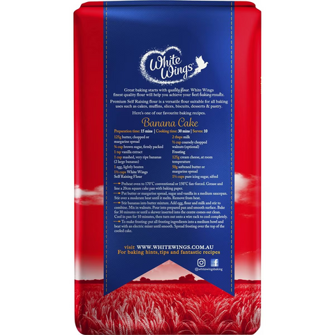 White Wings Self Raising Flour 2kg