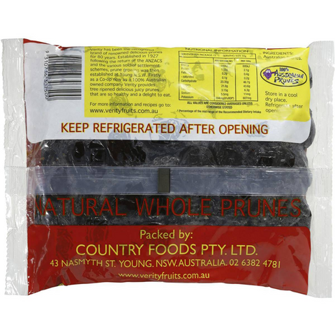 Verity Prunes Large 750g