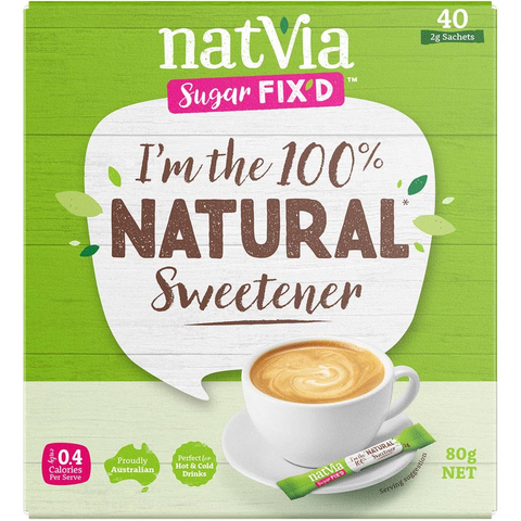 Natvia Sweetener Sticks 40 Pack