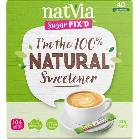 Natvia Sweetener Sticks 40 Pack