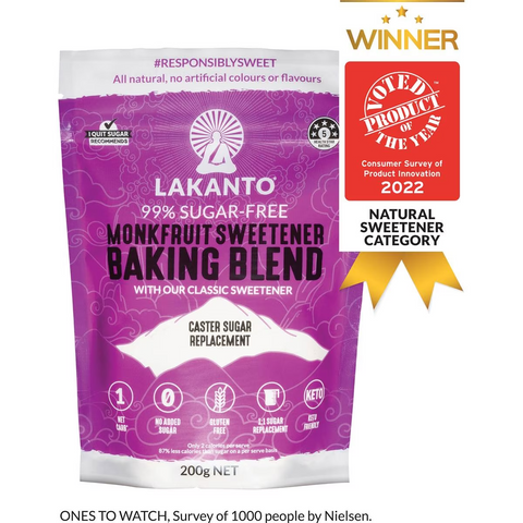 Lakanto Monkfruit Baking Blend Replaces Caster Sugar 200g