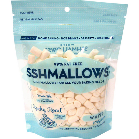 Sshmallows White Mini Marshmallows 100g