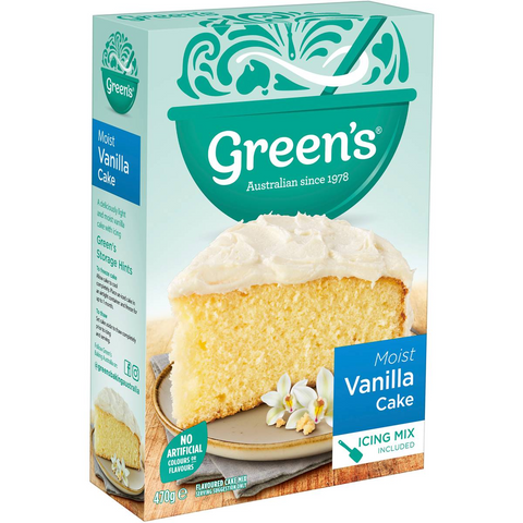 Green's Cake Mix Traditional Vanilla 470g