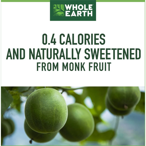 Whole Earth Monk Fruit Sweetener Sticks 40 Pack