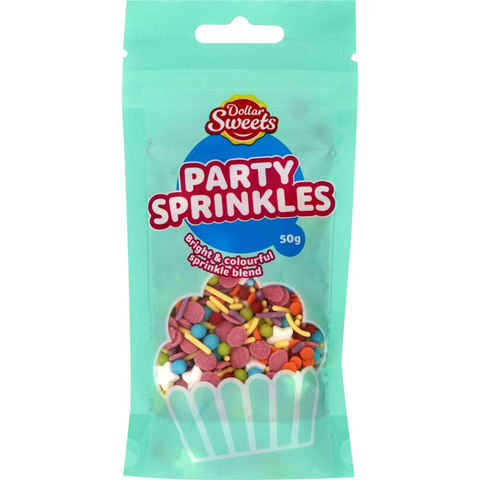 Dollar Sweets Party Sprinkles 50g