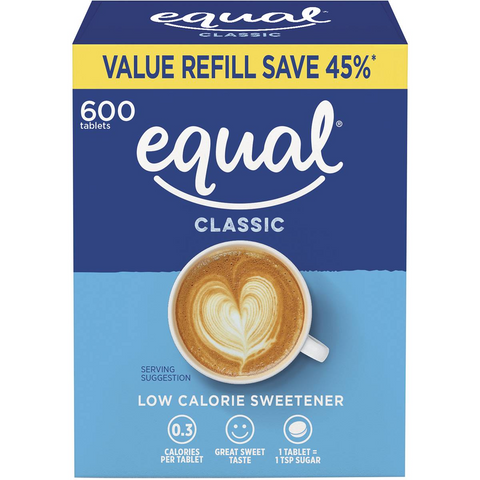 Equal Sweetener Tablets 600 Tablets