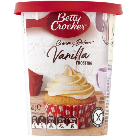 Betty Crocker Vanilla Gluten Free Frosting 400g