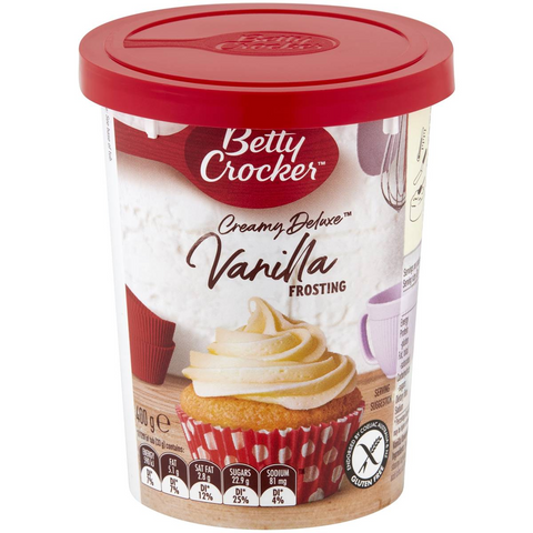 Betty Crocker Vanilla Gluten Free Frosting 400g