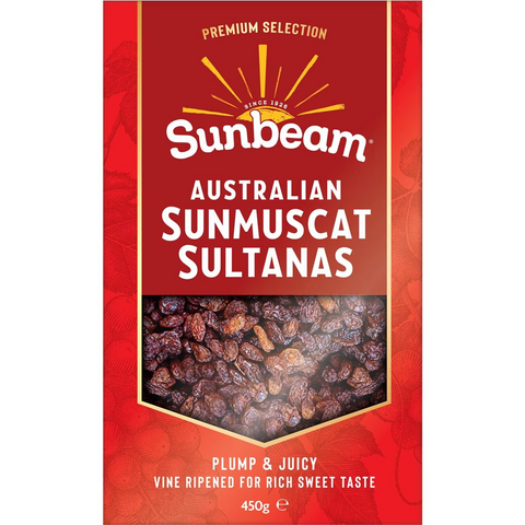 Sunbeam Sunmuscat Sultanas 450g