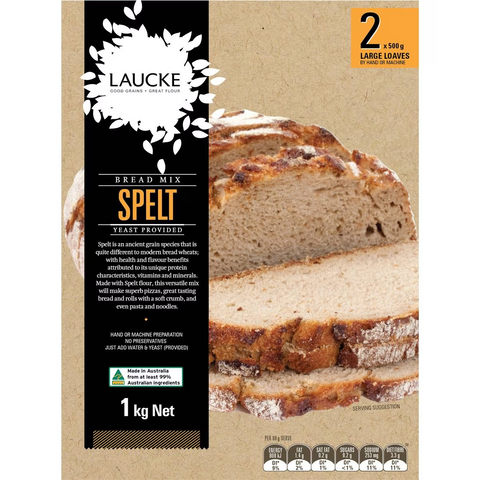 Laucke Spelt Bread Mix 1kg