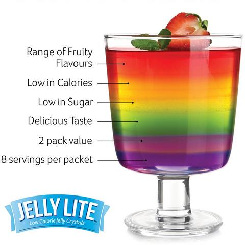 Aeroplane Jelly Lite Raspberry Flavour Low Calorie Jelly Crystals 2x9g