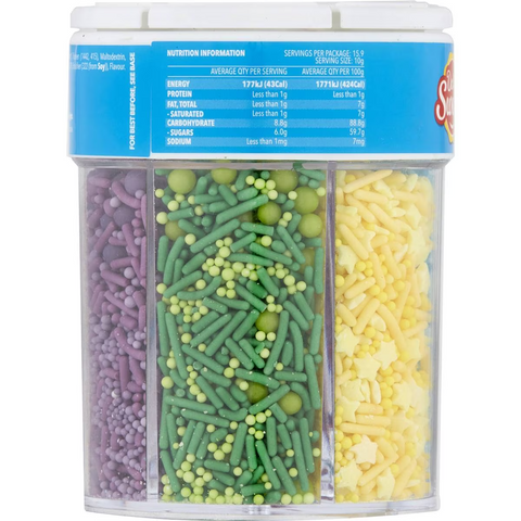 Dollar Sweets Colours Of The Rainbow Sprinkles 159g