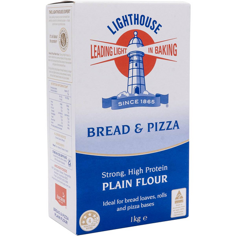 Lighthouse Bread And Pizza Plain Flour 1kg