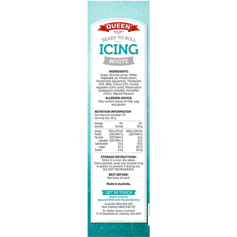 Dr. Oetker Ready To Roll Icing White 1kg