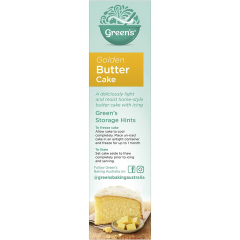 Green's Cake Mix Traditional Golden Butter 440g