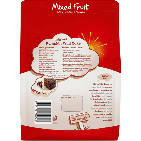 Sunbeam Mixed Fruit 1kg