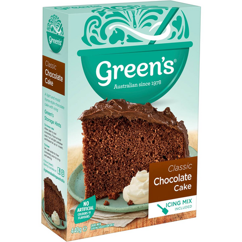 Green's Cake Mix Traditional Chocolate 440g