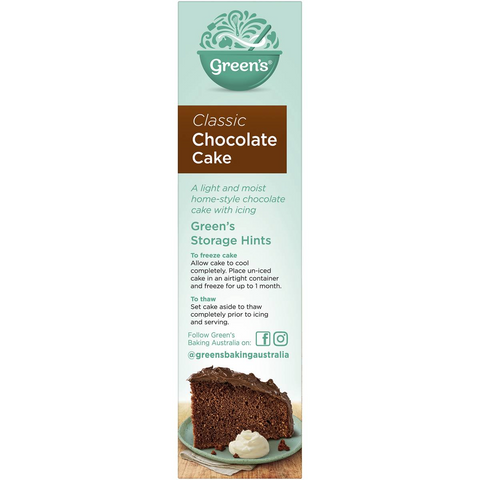 Green's Cake Mix Traditional Chocolate 440g