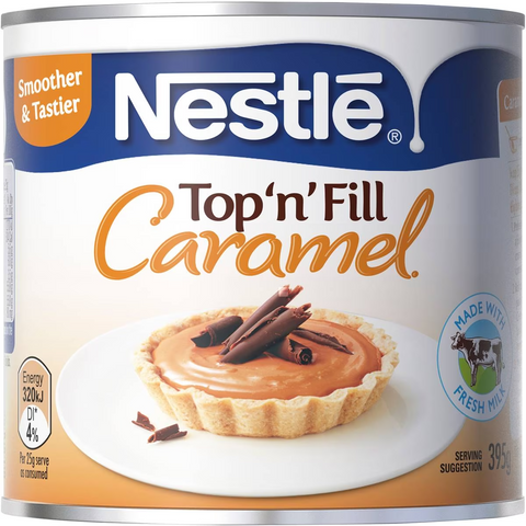 Nestle Top N Fill Caramel 395g